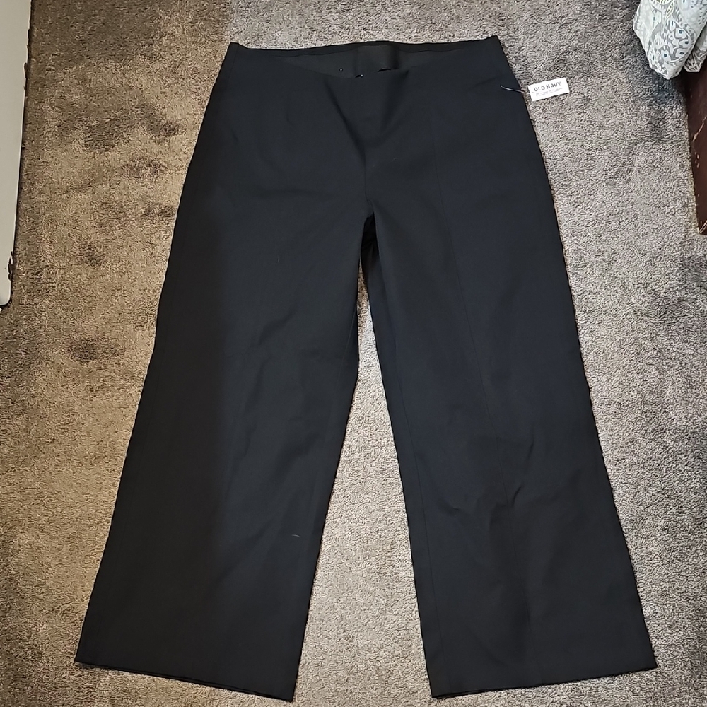 Old Navy Black Women's Wide Leg Pants